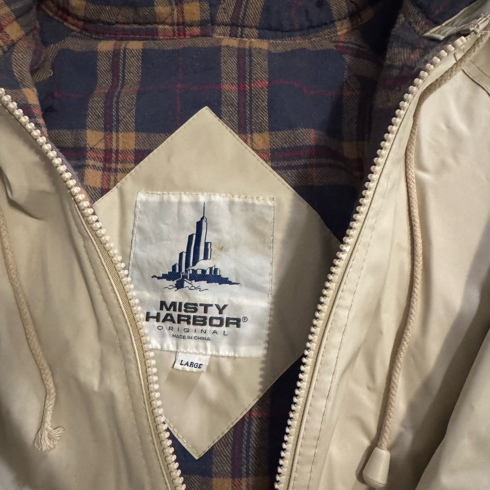 Misty Harbor Men's Tan Raincoat